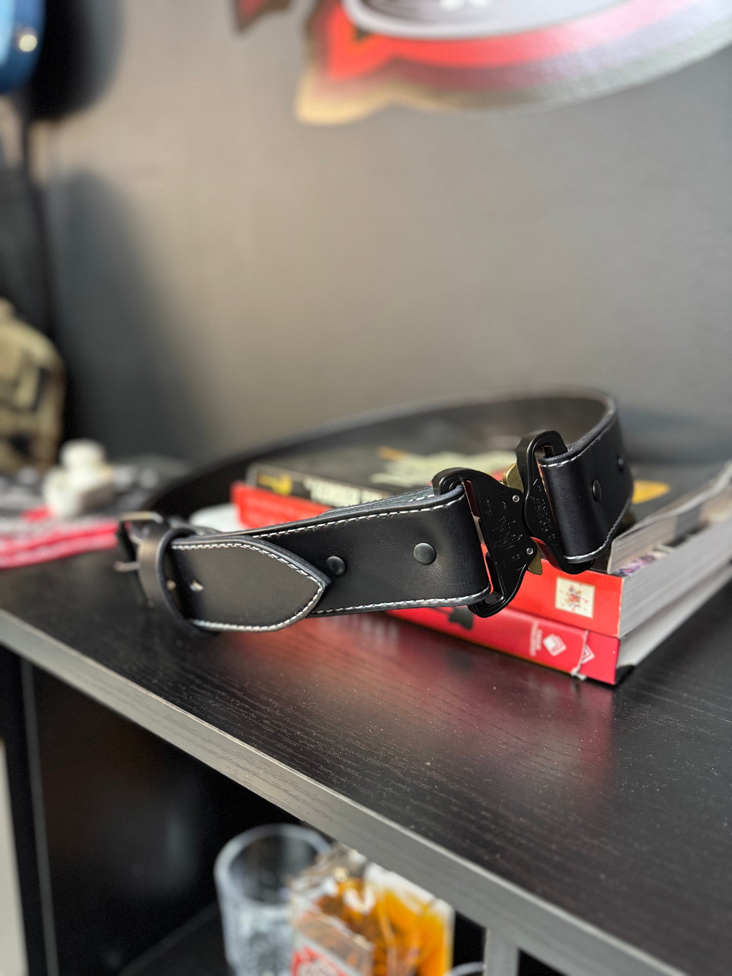 Firefighter Bunker Belt w/ Cobra Buckle