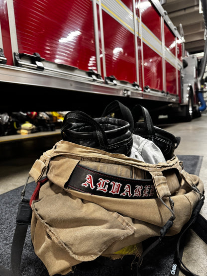 Firefighter Bunker Belt w/ Cobra Buckle