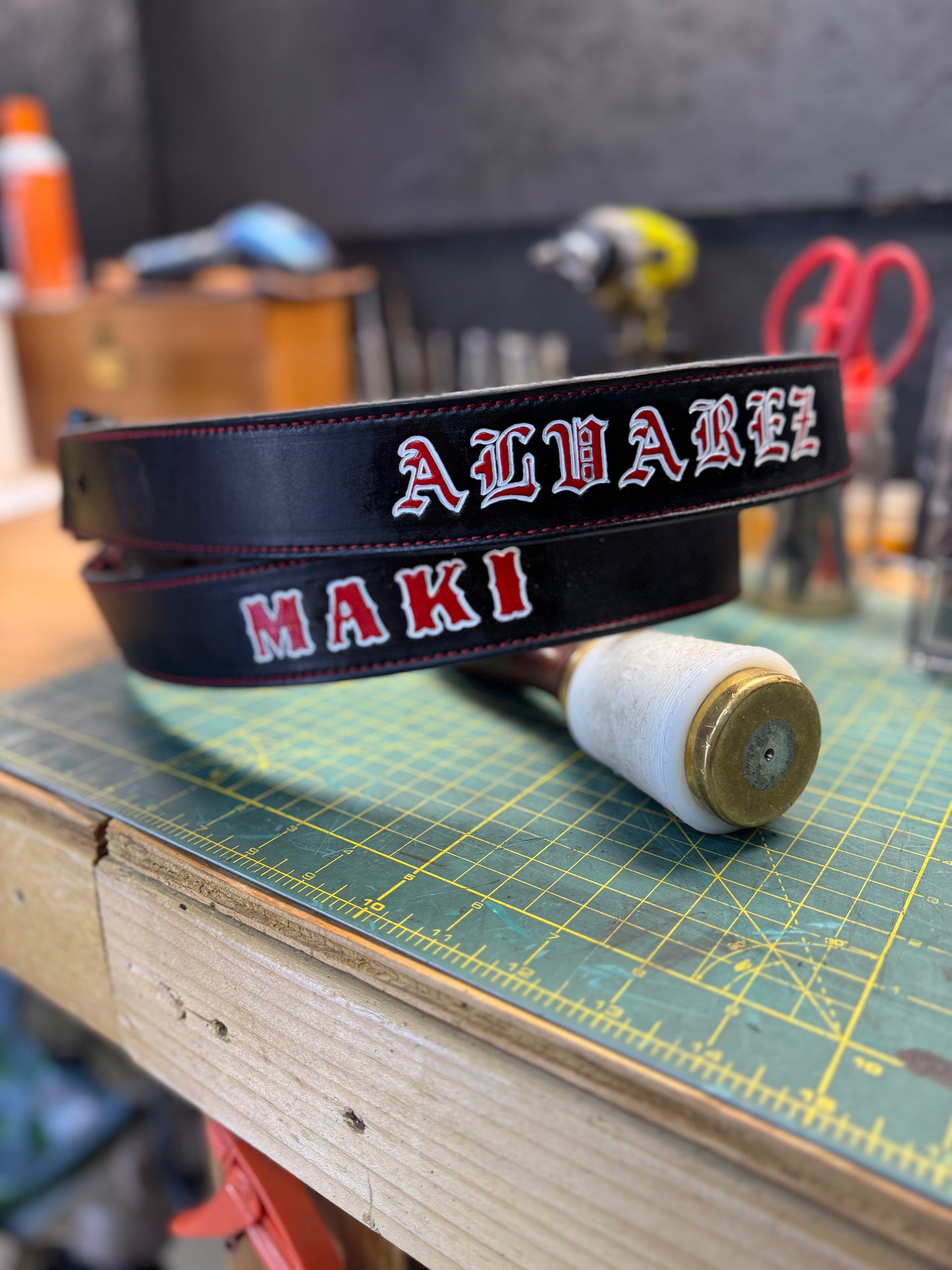 Firefighter Bunker Belt w/ Cobra Buckle