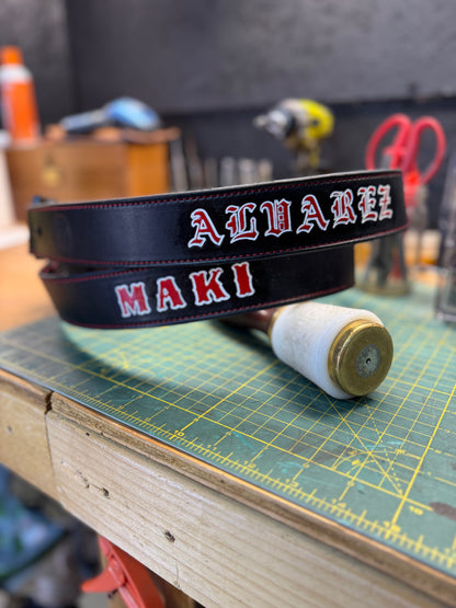 Firefighter Bunker Belt w/ Cobra Buckle