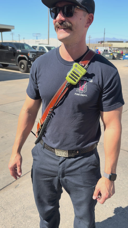 Premium Firefighter Radio Strap